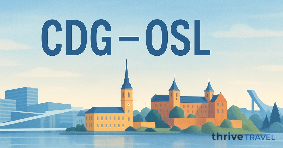 Paris to Oslo