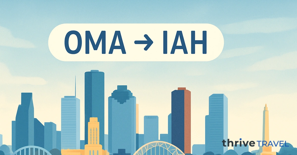 Omaha to Houston