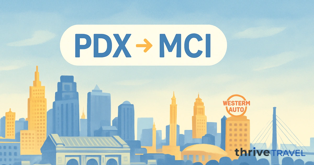 Portland to Kansas City