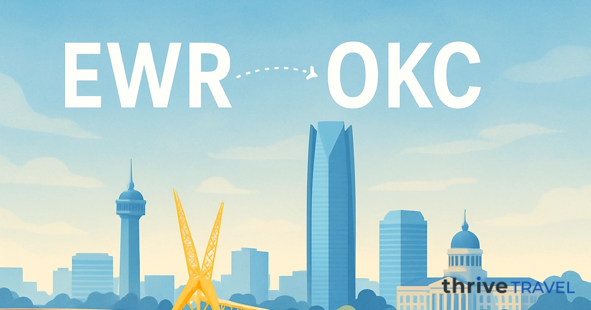 Newark to Oklahoma City
