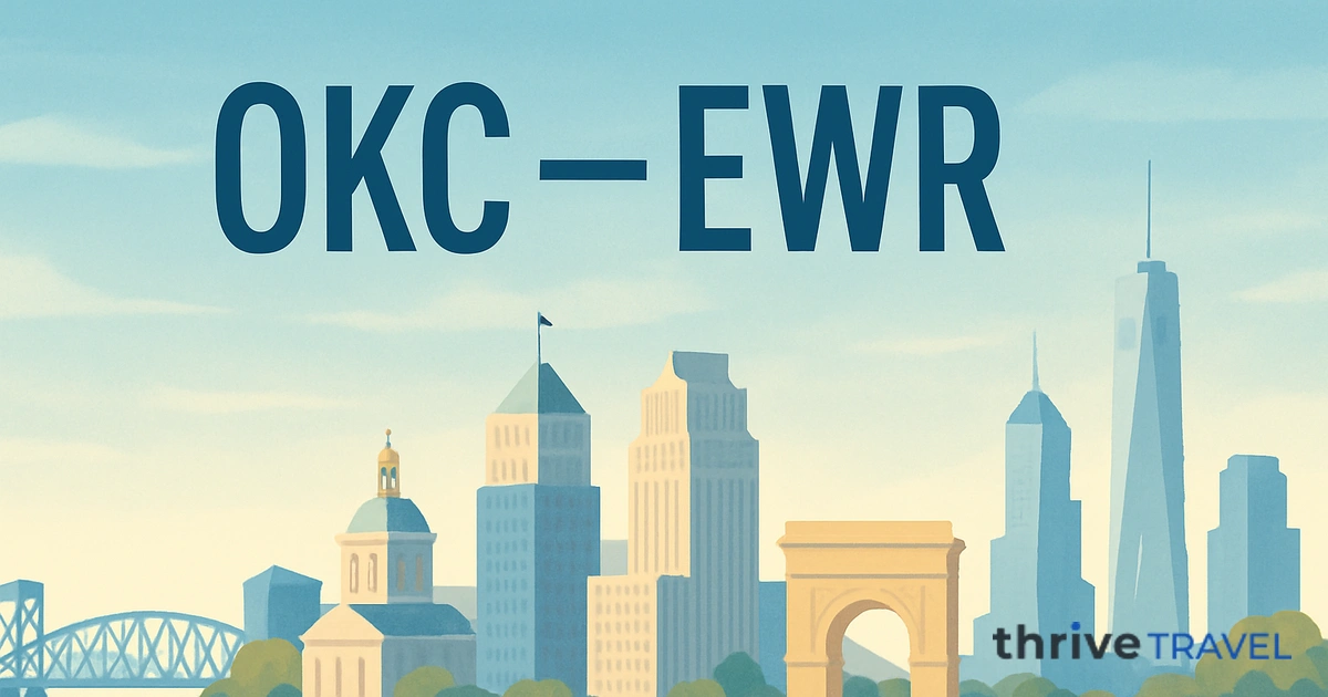 Oklahoma City to Newark