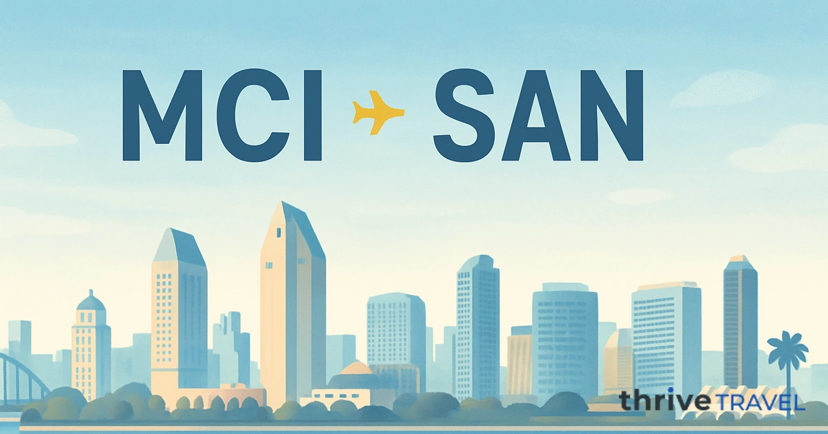 Kansas City to San Diego