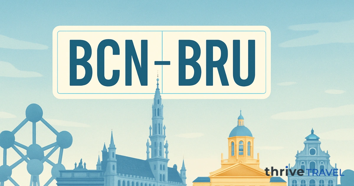Barcelona to Brussels