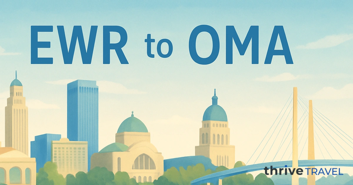 Newark to Omaha