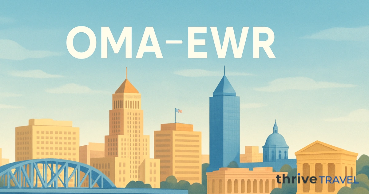Omaha to Newark