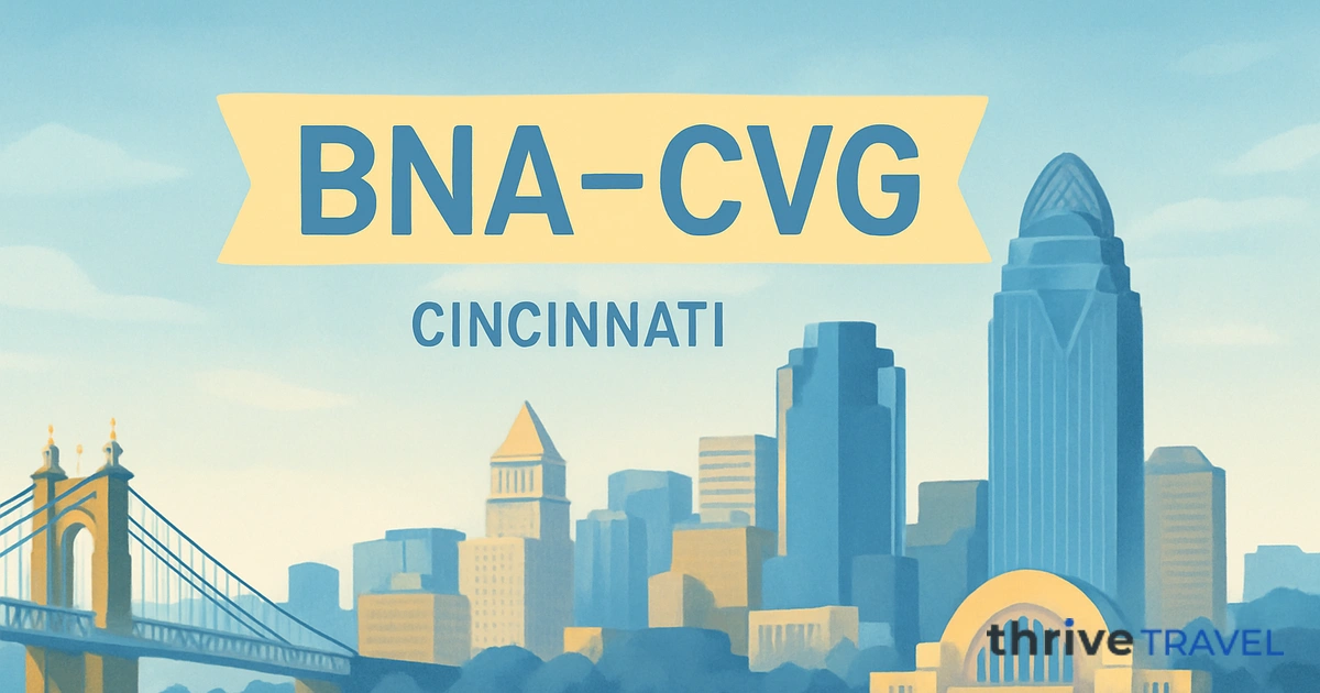 Nashville to Cincinnati