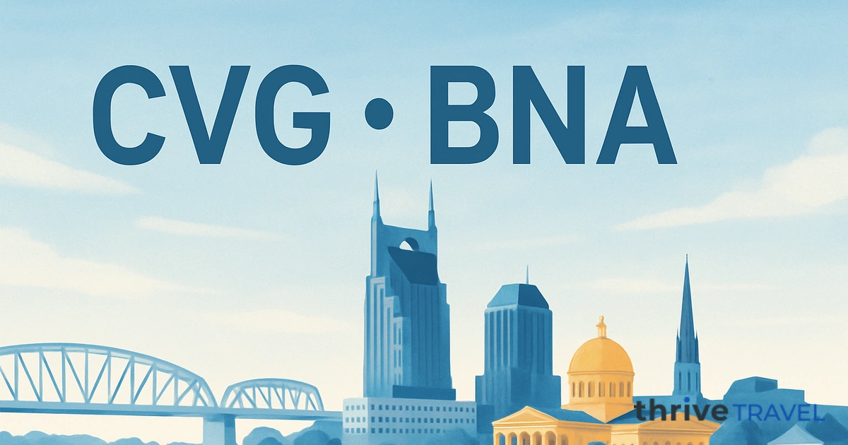 Cincinnati to Nashville