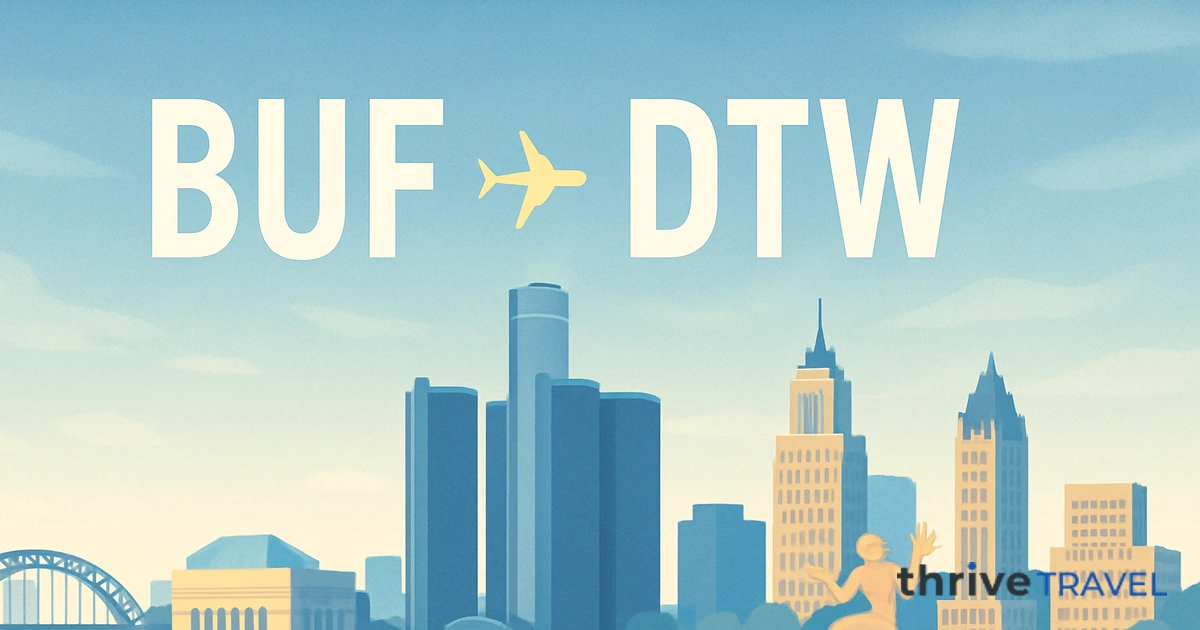 Buffalo to Detroit