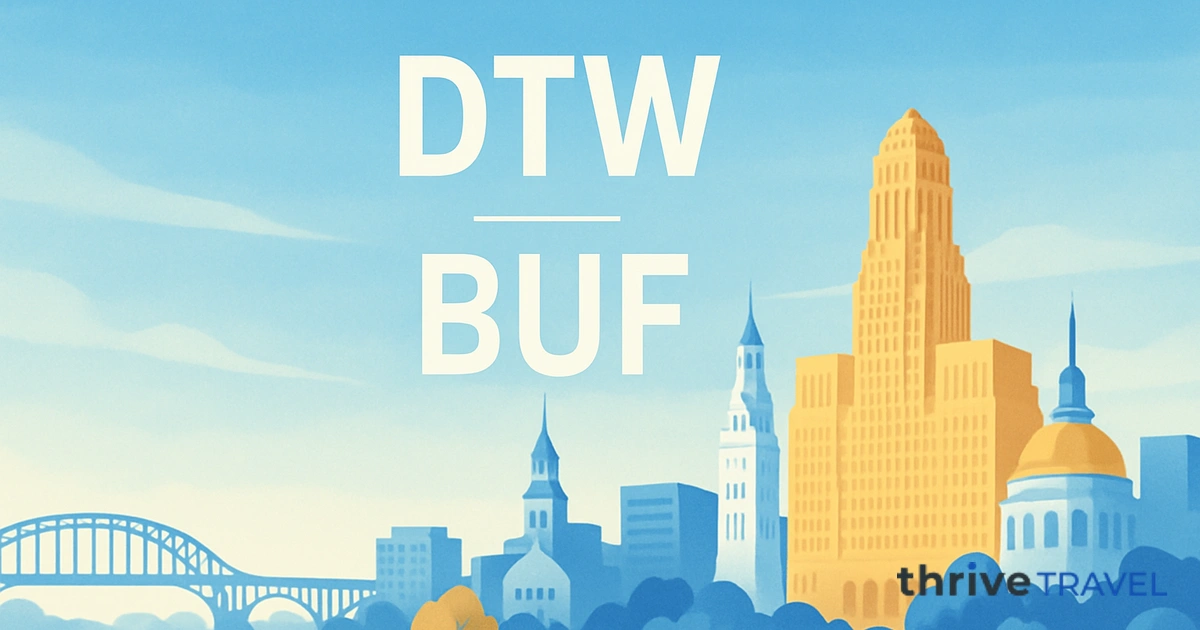 Detroit to Buffalo