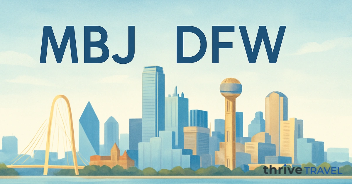 Montego Bay to Dallas