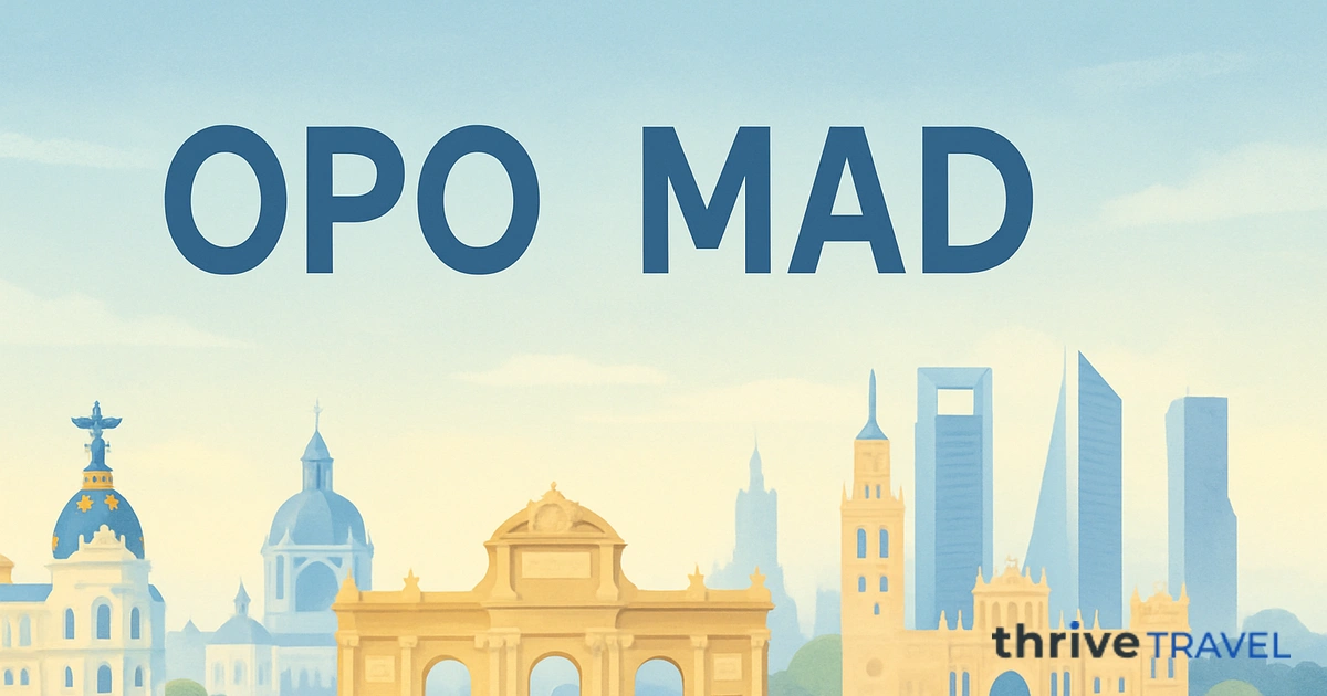 Porto to Madrid
