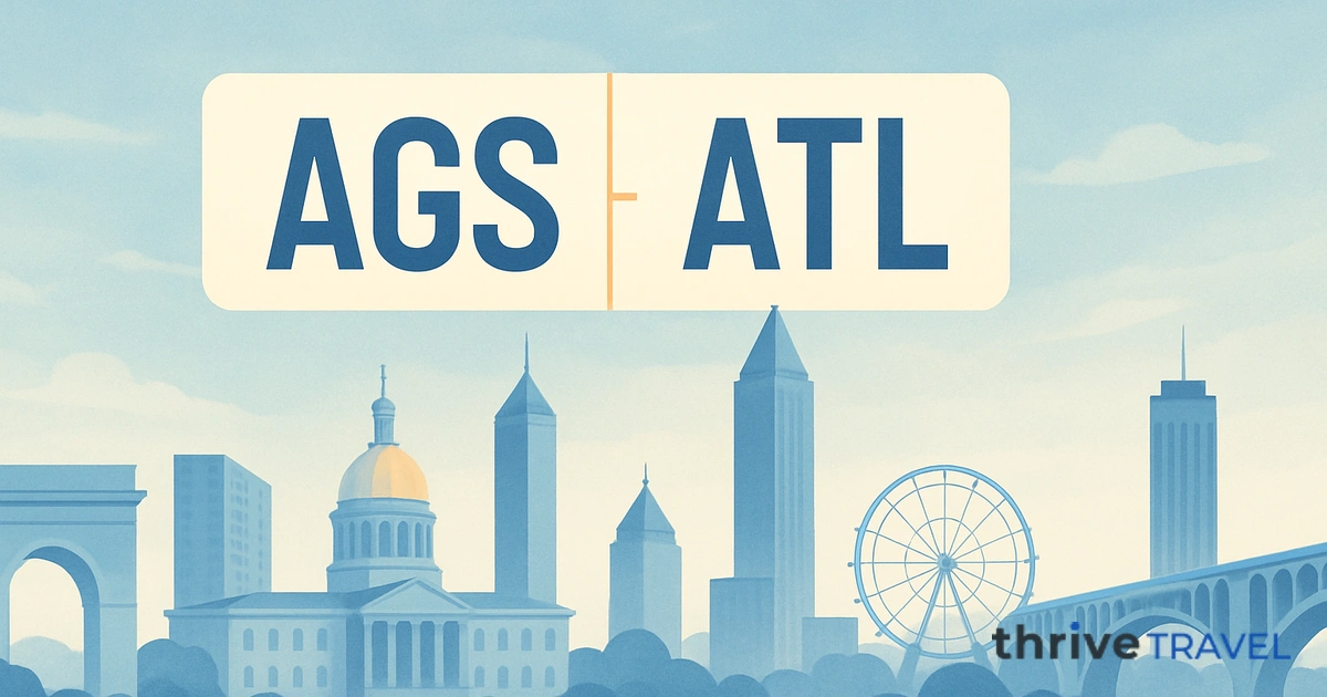 Augusta to Atlanta