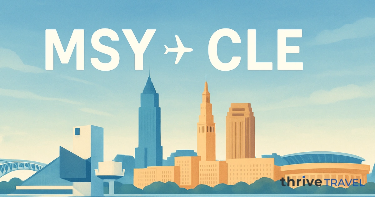 New Orleans to Cleveland
