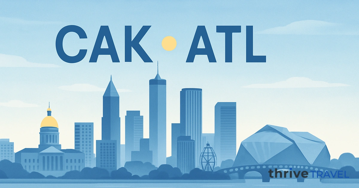Akron to Atlanta