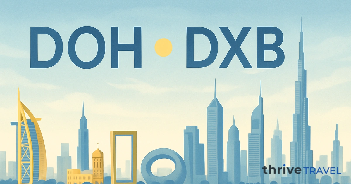 Doha to Dubai