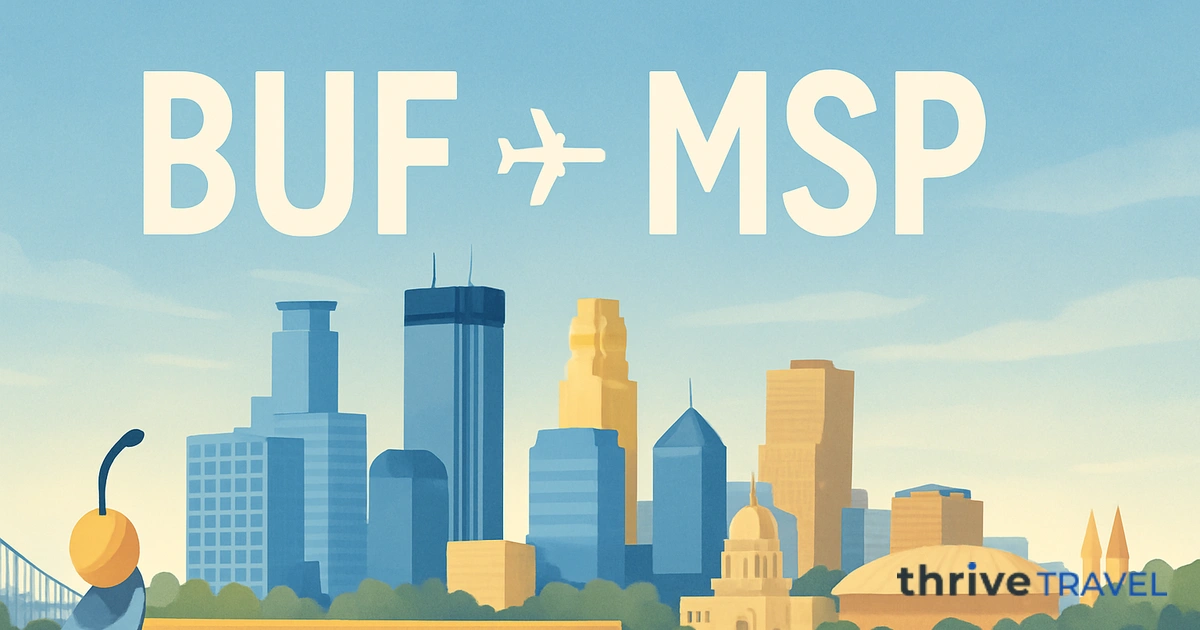 Buffalo to Minneapolis