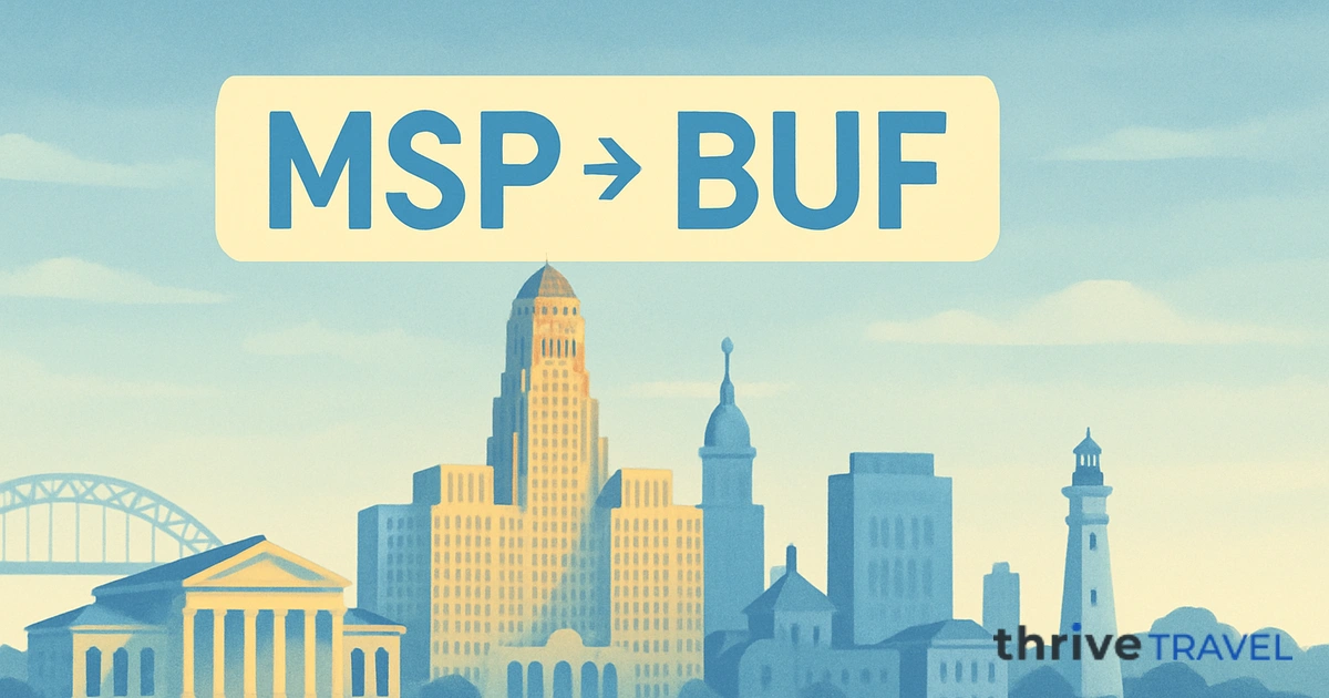 Minneapolis to Buffalo