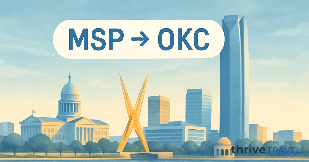 Minneapolis to Oklahoma City