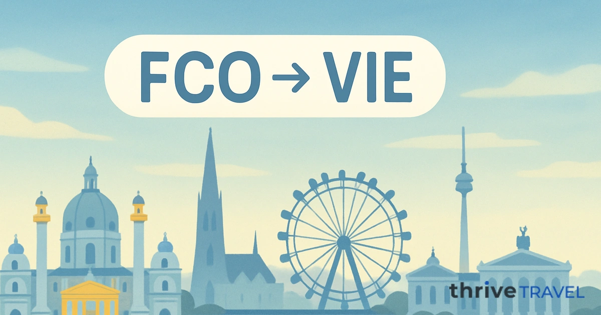 Rome to Vienna