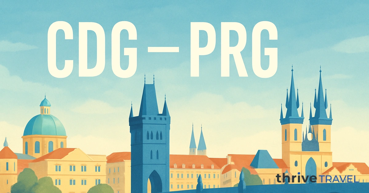 Paris to Prague