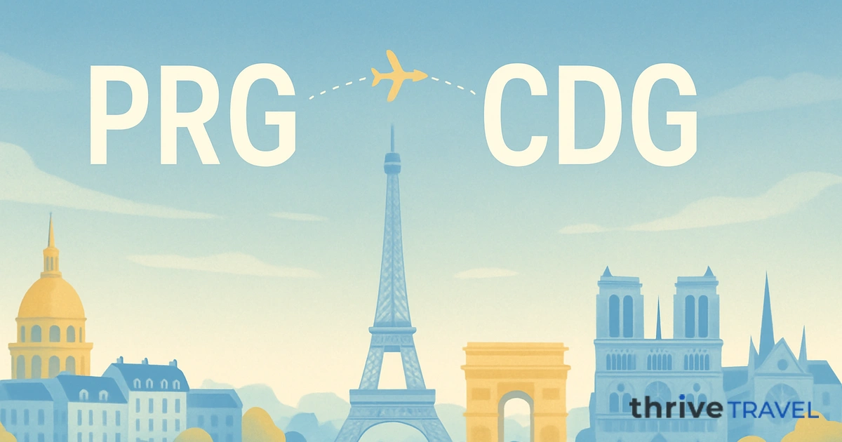Prague to Paris