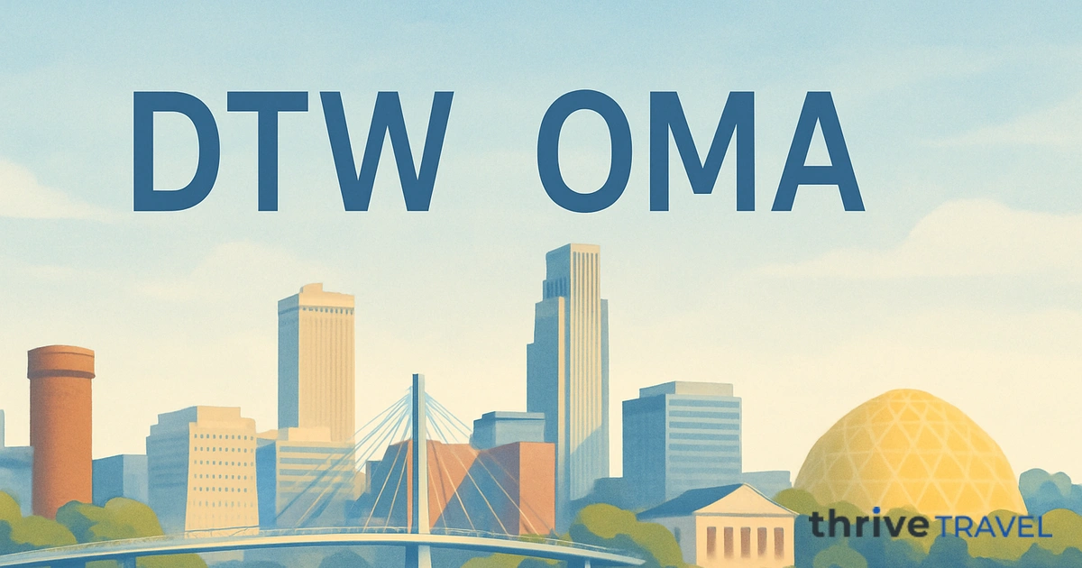 Detroit to Omaha