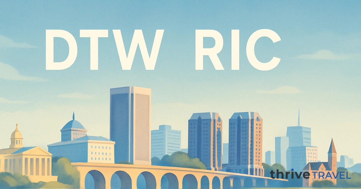 Detroit to Richmond
