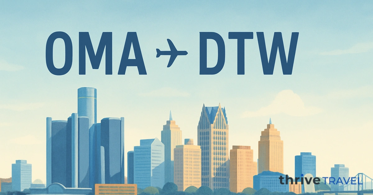 Omaha to Detroit