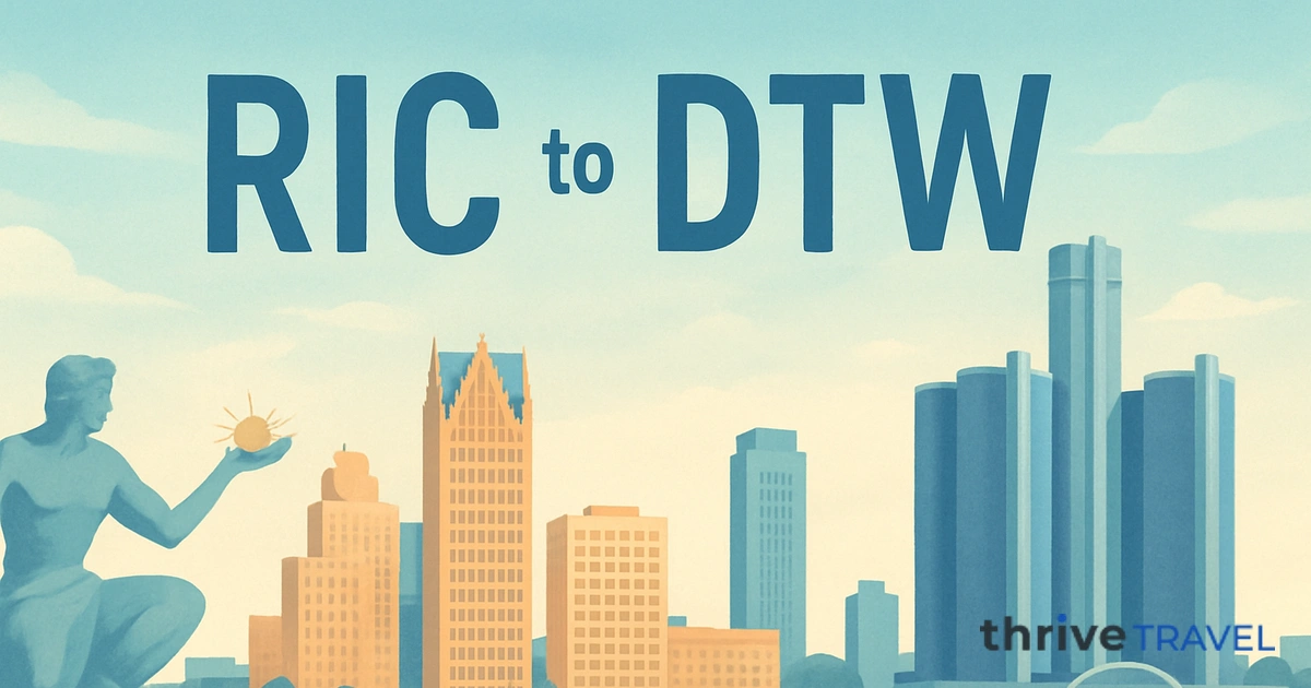 Richmond to Detroit