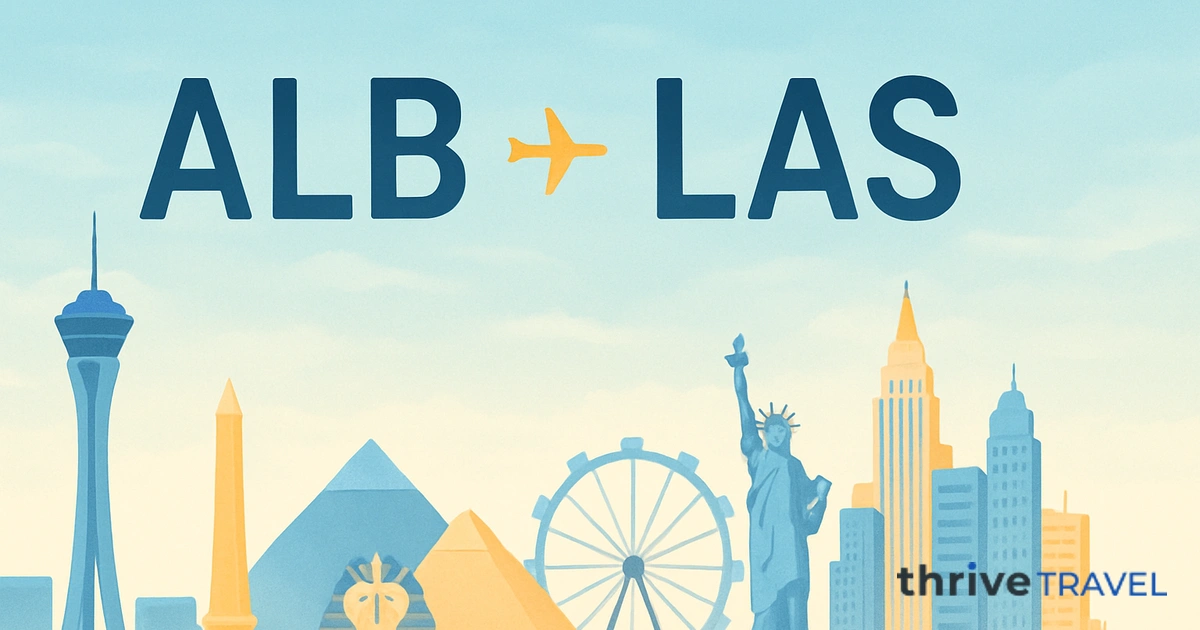 Albany to Las Vegas