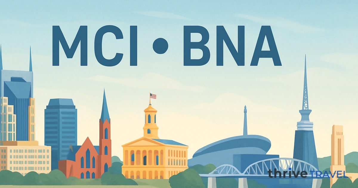 Kansas City to Nashville