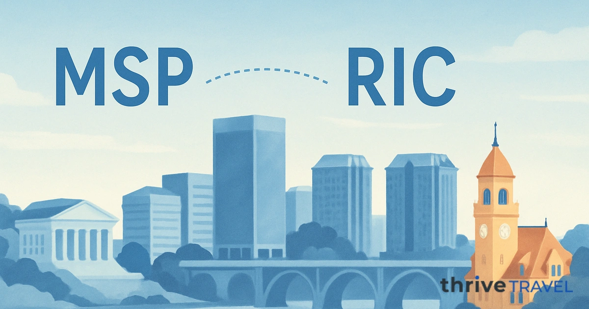 Minneapolis to Richmond