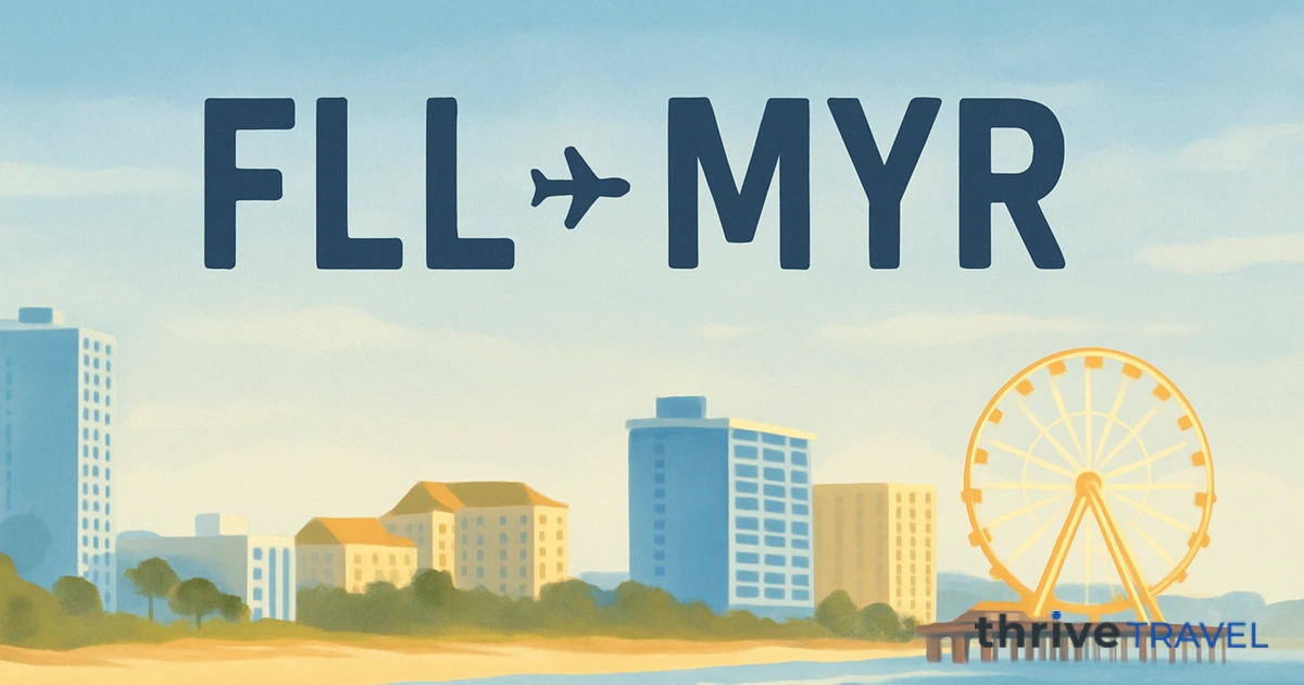 Fort Lauderdale to Myrtle Beach