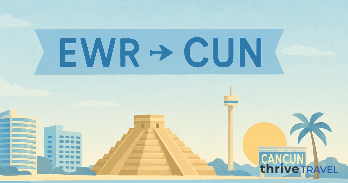 Newark to Cancun
