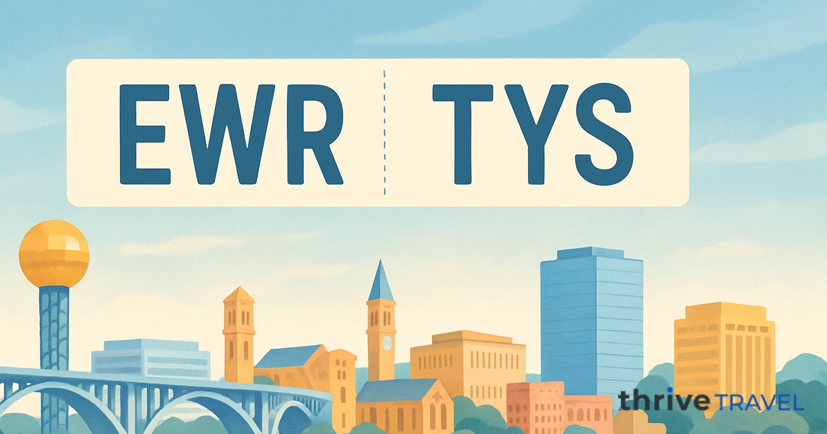 Newark to Knoxville