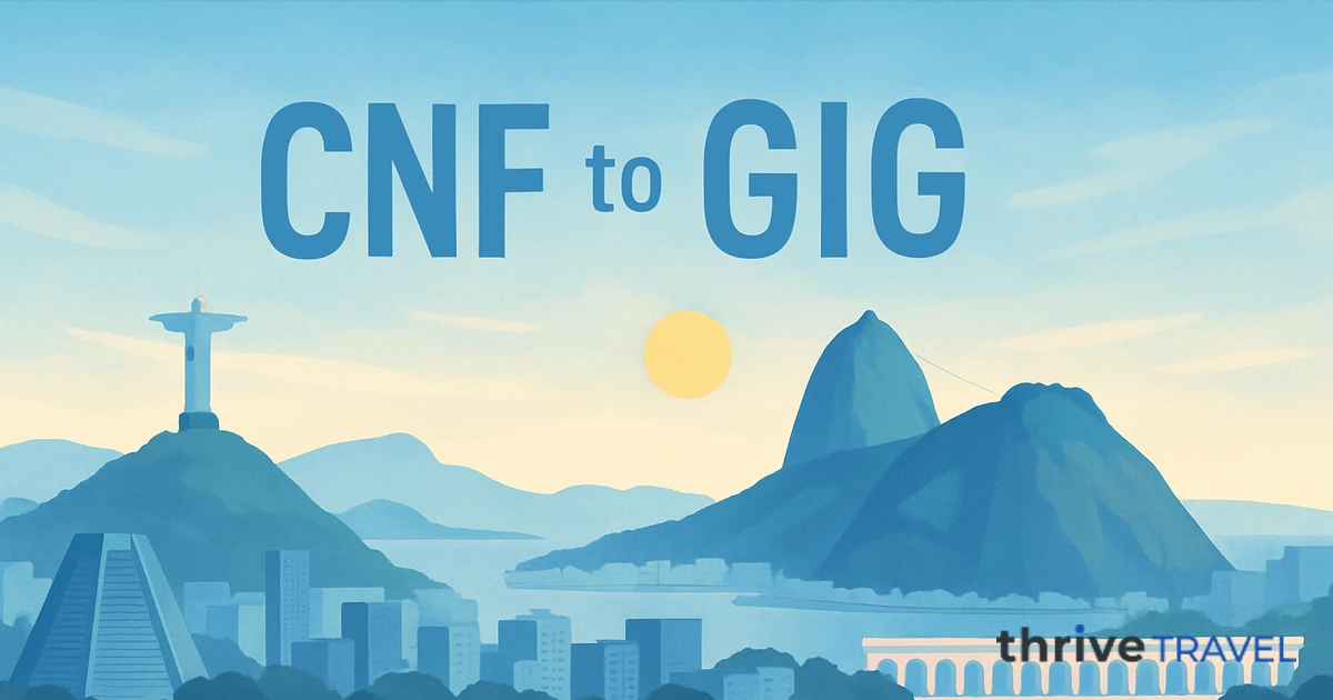 Belo Horizonte to Rio de Janeiro