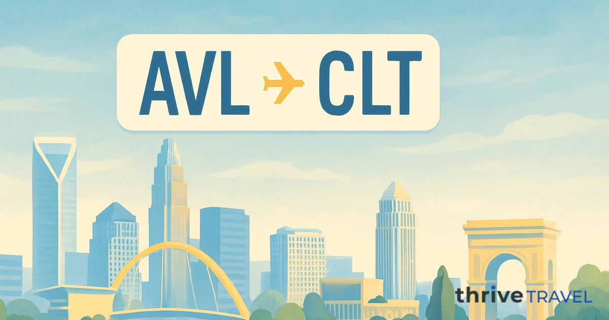 Asheville to Charlotte