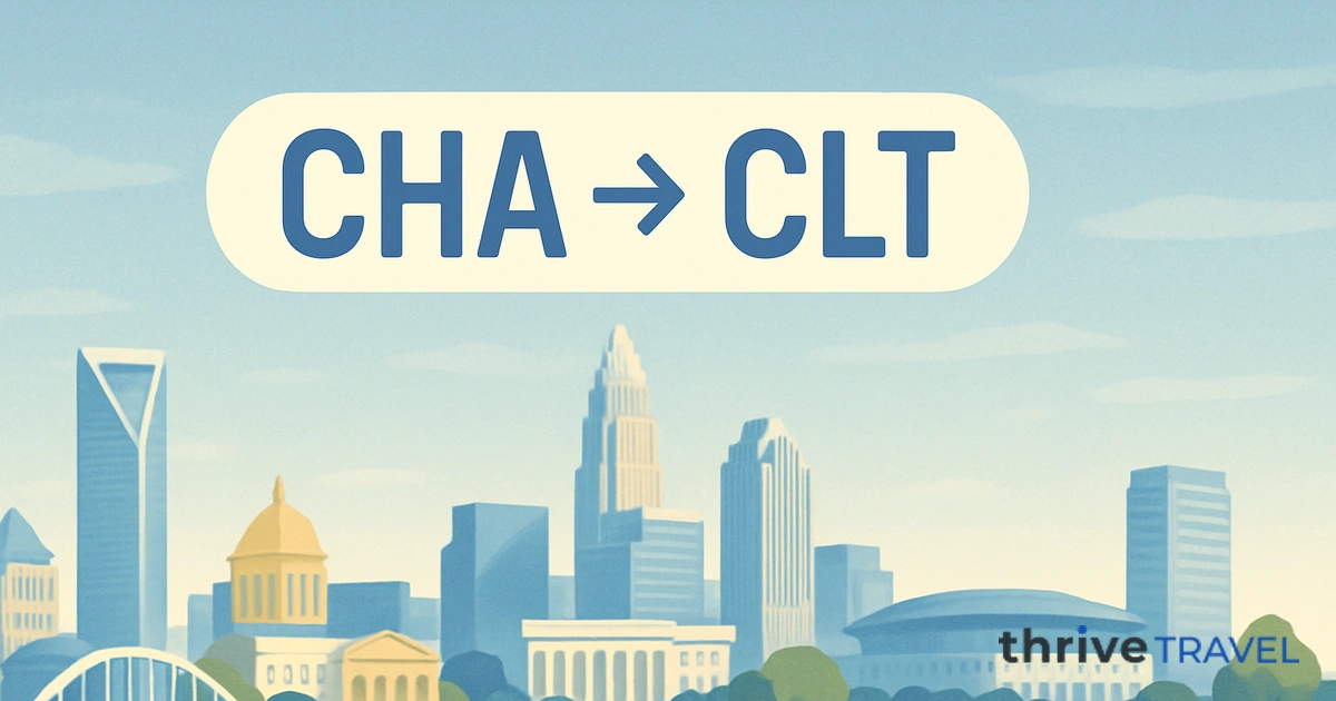 Chattanooga to Charlotte