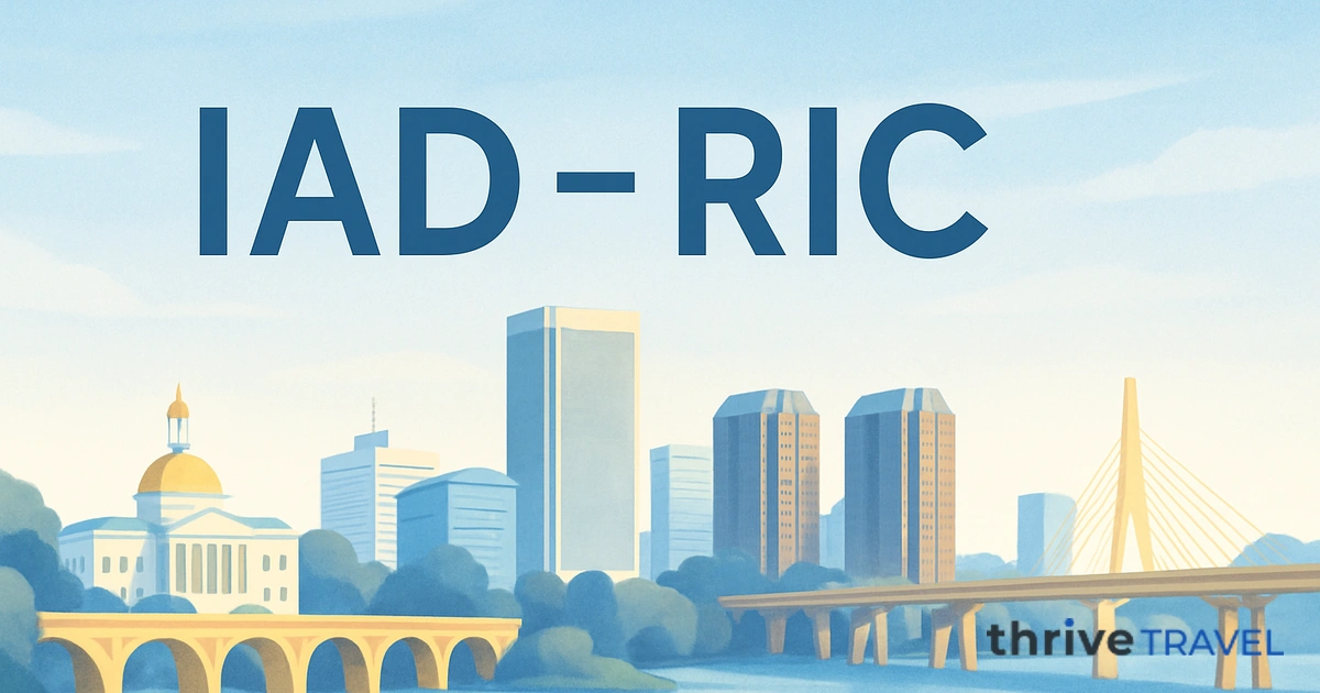 Washington to Richmond