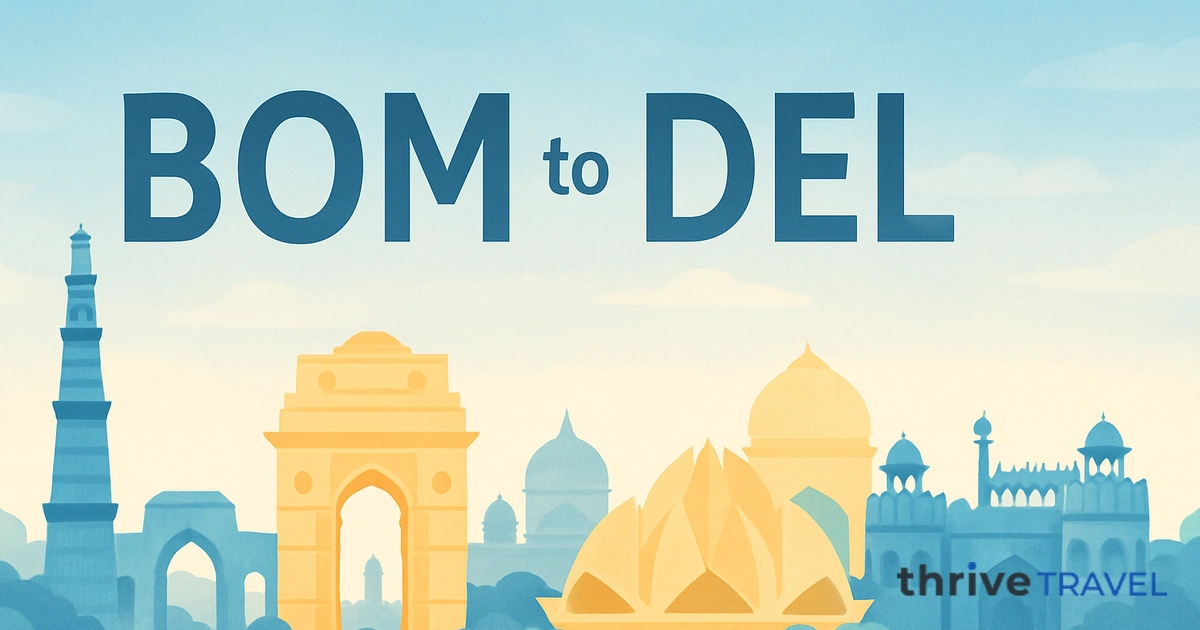 Mumbai to Delhi