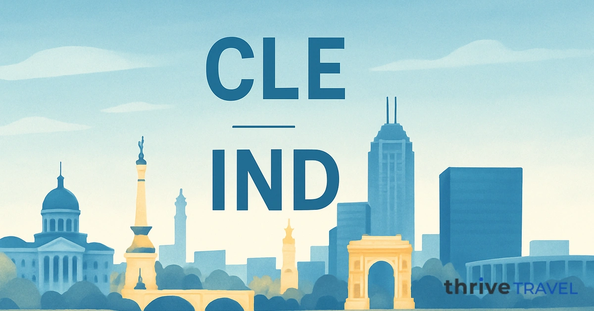 Cleveland to Indianapolis
