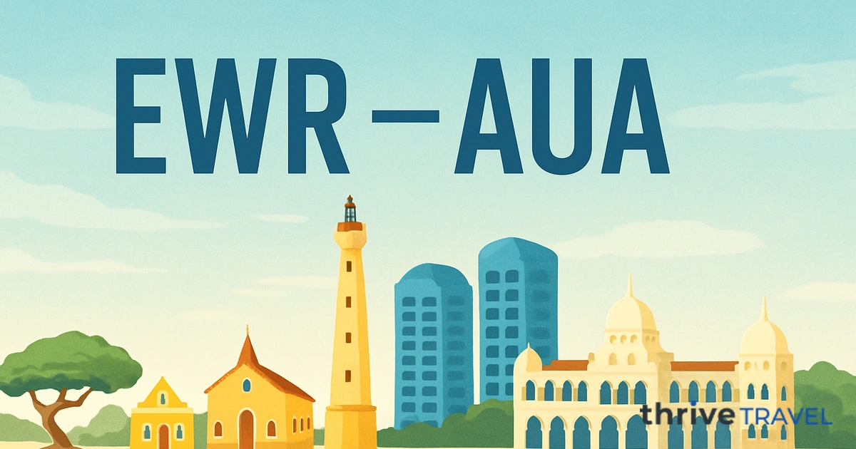 Newark to Aruba