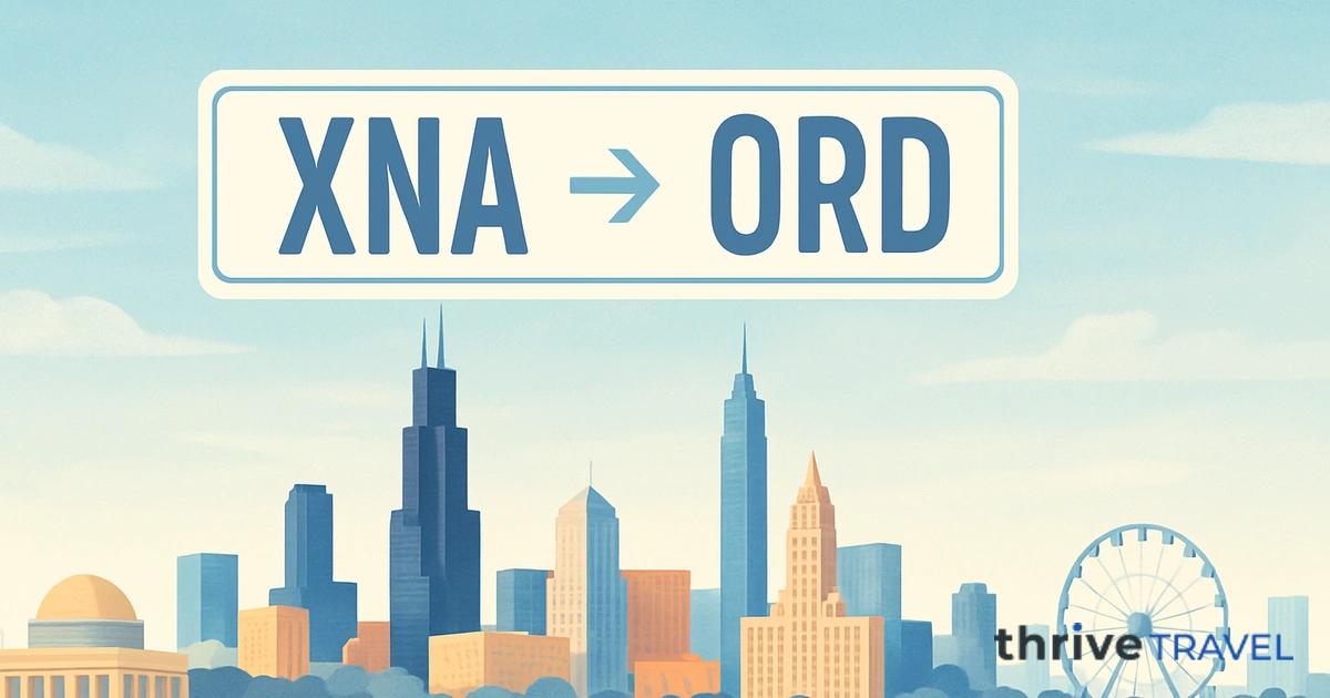 Northwest Arkansas to Chicago