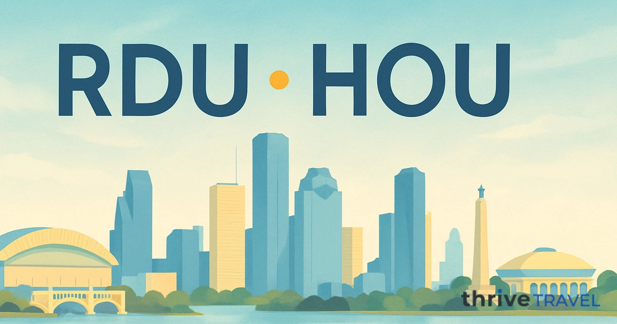 Raleigh to Houston