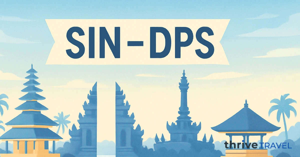 Singapore to Denpasar