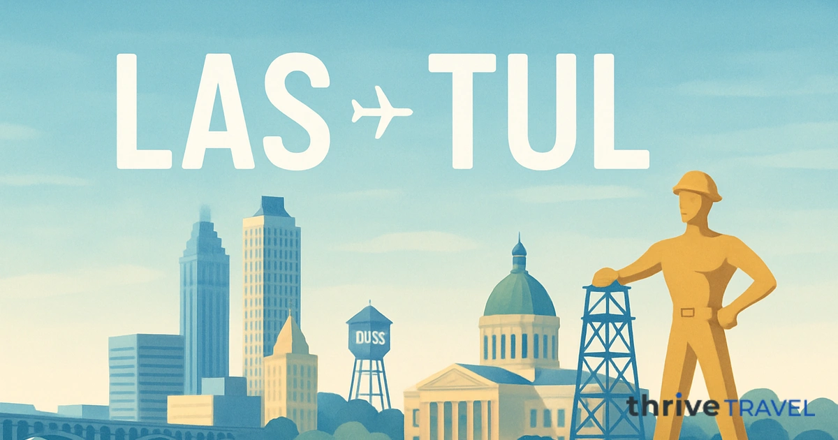 Las Vegas to Tulsa