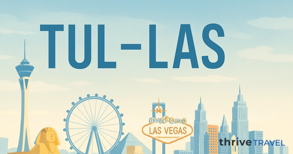 Tulsa to Las Vegas