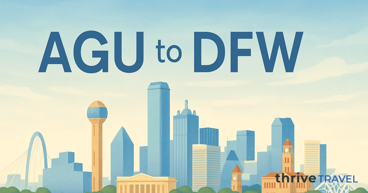 Aguascalientes to Dallas-Fort Worth
