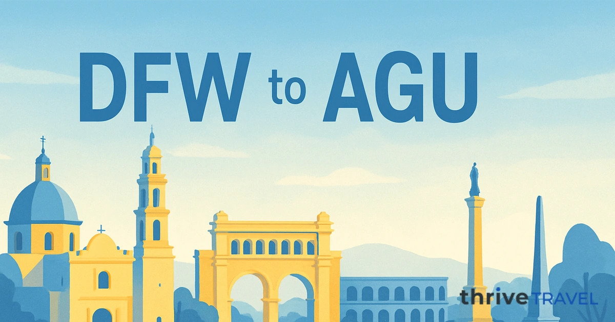 Dallas to Aguascalientes