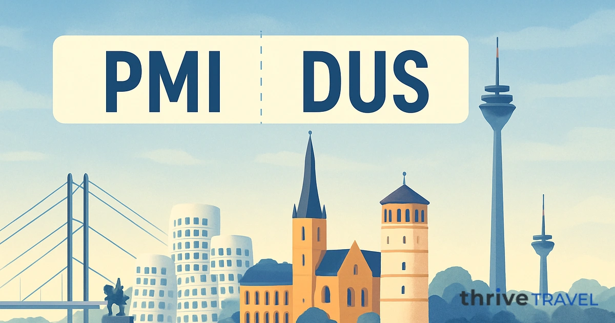 Palma de Mallorca to Düsseldorf